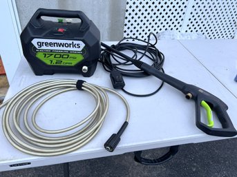 G/ Greenworks Electric Pressure Washer With Hose And Wand - Model GPW-1704