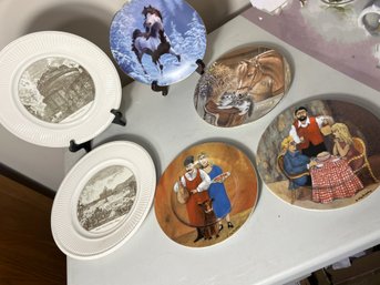 DR/ 6pcs - Miscellaneous Collector Plates