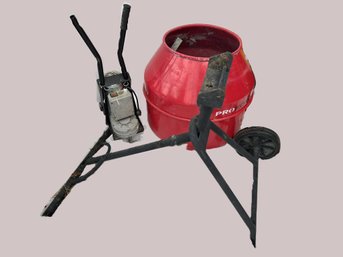 P/ 3pcs - ProForce Portable Electric Cement Mixer Model GHM105890, Motor And Hopper