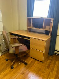 MU/ 2pcs - Contemporary Computer Desk And Office Chair