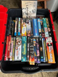 P/ 2 Bins Fo DVD's Lot #2