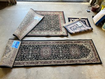 C/ 3pcs - Assorted Rugs: Area, Accent And Runner