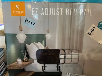 LR/ Original Box With EZ Adjust Bed Rail By Stander