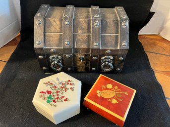 K/ Box 3pcs - Boxes: Trinket And Jewelry