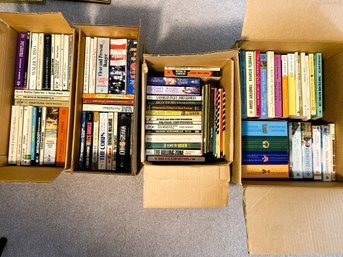 2H/ 4boxes - Assorted Paperback Books - Classics And Popular Fiction