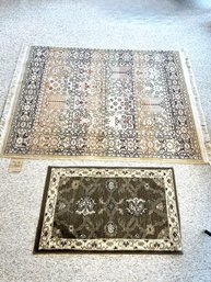 SR/ 2pcs - Beautiful Area Rugs: Made In Turkey And Belgium