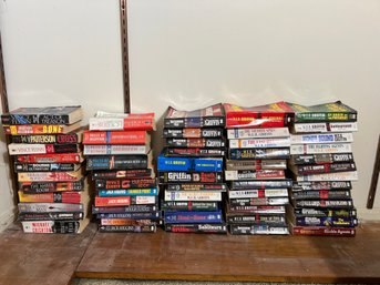 3FL/ 50plus - Paperback Fiction Books Mostly Griffin And More