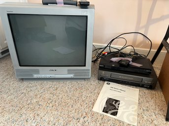 SR/ 3pcs - Sony And GE - TV, VHS, DVD Electronics