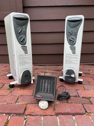 FY/ 3pcs - Space Heater Lot: Pelonis And Tatung