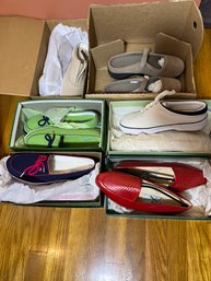 2D/ 6pairs - Women's Shoes Size 8 Wide - LL Bean, Ros Hommerson, Keds, Grasshoppers Etc #2