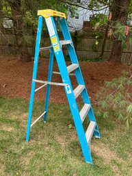 G/ Werner 6 Foot Fiberglass Step Ladder Model #6006