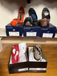 2D/ 5pairs - Women's Shoes Size 8 Wide #1: LandsEnd, G. Wiz