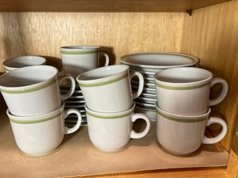 K/ Shelf 27pcs - Country Casuals Stoneware Dinnerware