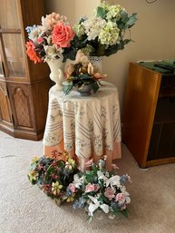 1B/ 6pcs - Decor Table And Faux Flowers