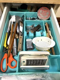 K/ Drawer #2 Of Assorted Kitchen Tools Utensils Gadgets