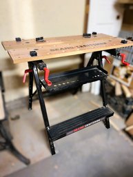 C/ Sears Craftsman Multi Use Folding Workbench With Manual (not Shown)