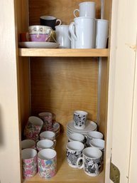 K/ 23pcs - Assorted Demitasse Cups And Saucers
