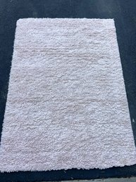 G/ Fluffy Blush Pink Area Rug 66' X 48'