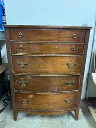 M/ Vintage 4 Drawer Wooden Bureau - Dresser