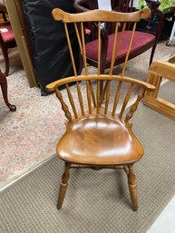 CR/E - Bent & Bros Inc Gardner, MA Maple Windsor Chair 1867