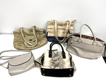 Bundle Of 5 Women's Handbags Purses - Mellow World, Sparrow True, Stone Mtn, Etc
