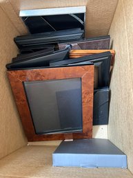 G/ Box Of Assorted Used & A Couple New Picture Frames