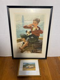 2C/ 2pcs - Framed Nostalgic Art Prints