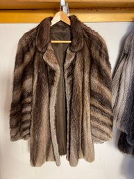 1B/ Finger Length Fur Jacket