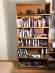 O/ Bookcase #3 And All Contents - Book Ends, History, Political, Gardening, Travel