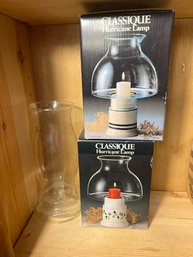 B/ 3pcs - Hurricane Lamps For Candles