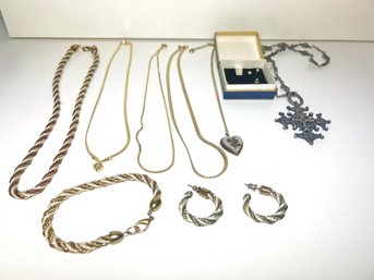 NT/ 11pcs - Costume Jewelry #2 - Necklaces And Earrings