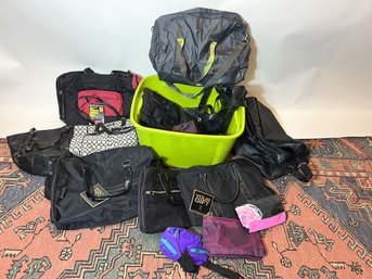 M/ Bin - Large Lot Of Assorted Bags - Travel, Carry On, Totes Etc
