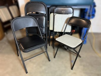 M/ 8pcs - Folding Chair Lot - Samsonite, Cosco