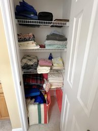 HB/ Entire Closet - Towels, Sheets, Flannel Small Blankets, LL Bean Blanket Etc