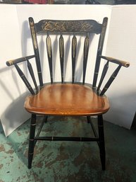 Vintage Hitchcock Arm Chair