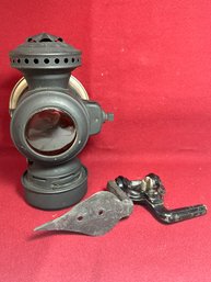 NT/ 2pcs - Antique Kerosene Carriage Lamp And Braket