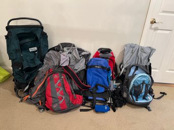 2H/ 15pcs - Assorted Backpacks Including REI, LL Bean, Northface, Kelty Etc & 'Dog Gone' Pet Back Pack