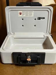 FB/ Sentry Model #1100 Portable Safe With Key