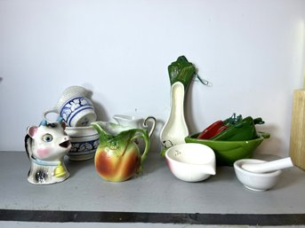 B/ 14pcs - Little Kitchen Ceramics Lot