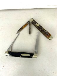 G/ 2 Pocket Knives - Buck 321 And Stockman (?)