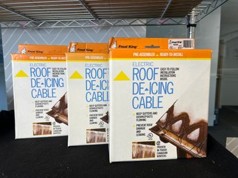 E/ Trio Of Electric Roof De-icing Cables Kits