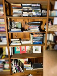 FR/ 5shelves - Assorted Books: Fiction, Crafts, Cape Ann, Birds, Harry Potter, Gardening Etc