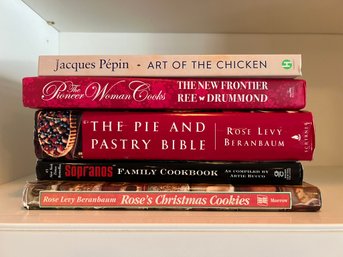 K/ 5pcs - Assorted Hard Cover Cook Books