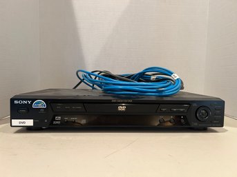LR/ Sony DVD Player: DVD-SACD-CD-VCD With Cables