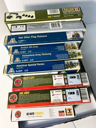 AN/CR130 Box - 9pieces 1:72 Model Kits - All New And Unopened: AirFix, Italeri, Faller Etc