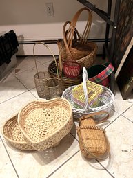 BR/ Big Assortment Of Baskets - Different Sizes, Materials, Colors, Types....
