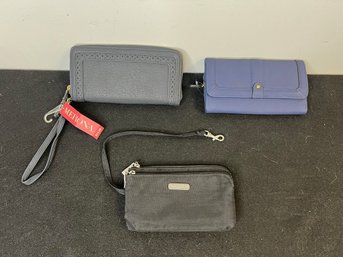 C/ 3pcs Bag - Assorted Wristlet Wallets And Small Bags