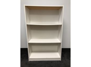 Taller White Book Case