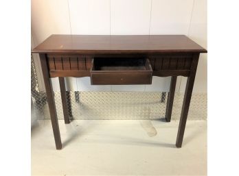 Pretty Brown Wood Sofa Console Table