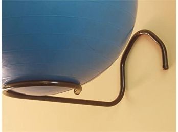 3 Wall Mounted Holders For Stability Exercise Balls 'The Loop'